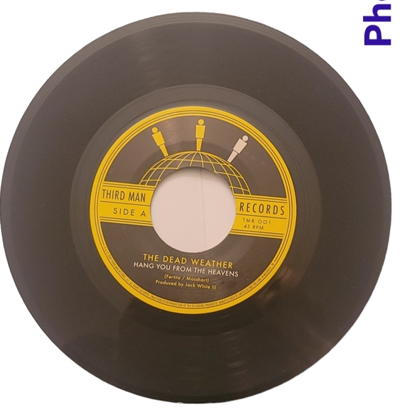 THE DEAD WEATHER HANG YOU FROM THE HEAVENS 7" 45 - Picture 3 of 4